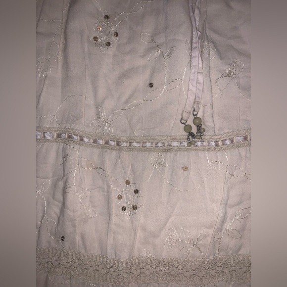Limited Too Boho Beaded Skirt - Picture 3 of 6